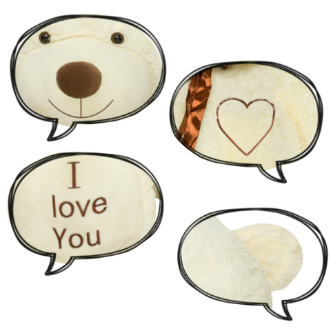 olbrzymia maskotka z napisem "I love You" olbrzymia maskotka z napisem "I love You"